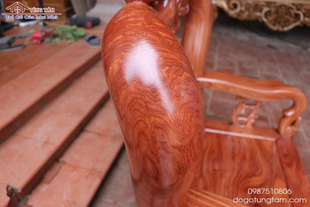 bàn ghế minh quốc đào tay 12 gỗ hương