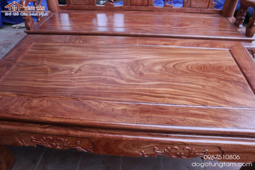 bàn ghế minh quốc đào tay 12 gỗ hương