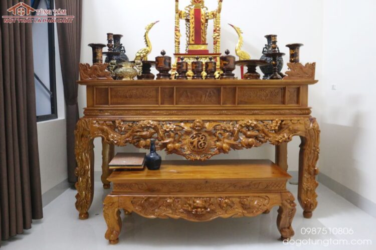 Sập Thờ Gỗ Mít Giá Rẻ