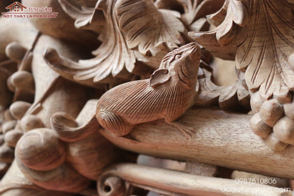 sập ngồi ngũ phúc