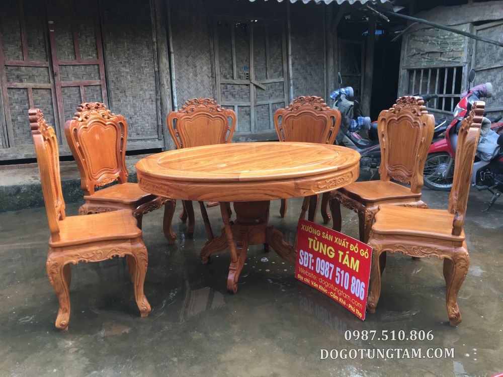 bàn ghế ăn cổ điển