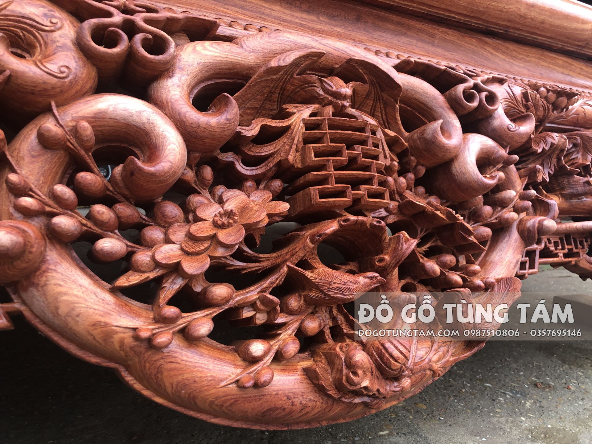 sap ngu phuc go huong da