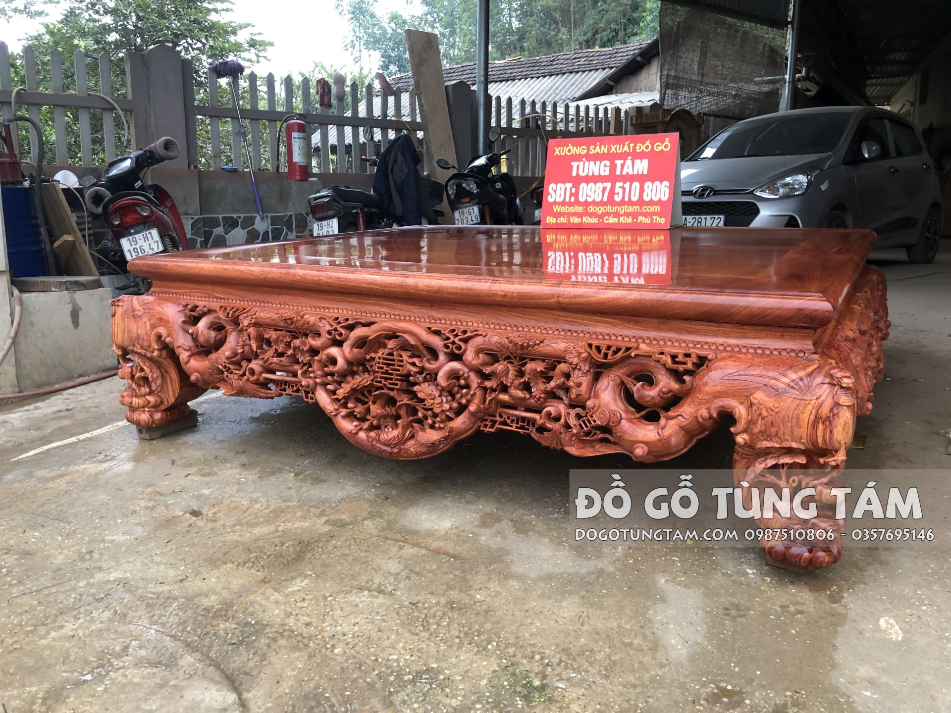 sap ngu phuc go huong da