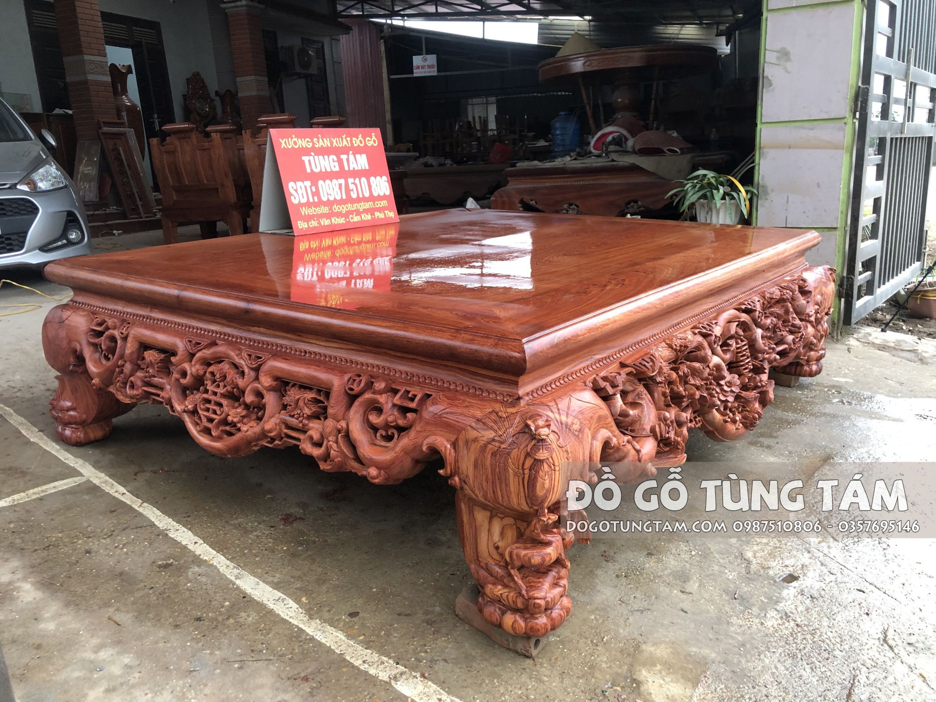 sap ngu phuc go huong da