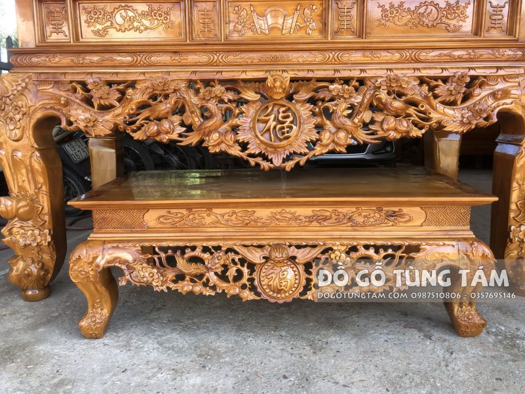 Bàn thờ gỗ mít ta