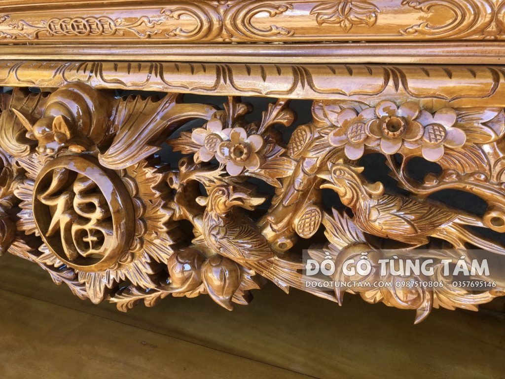 Bàn thờ gỗ mít ta