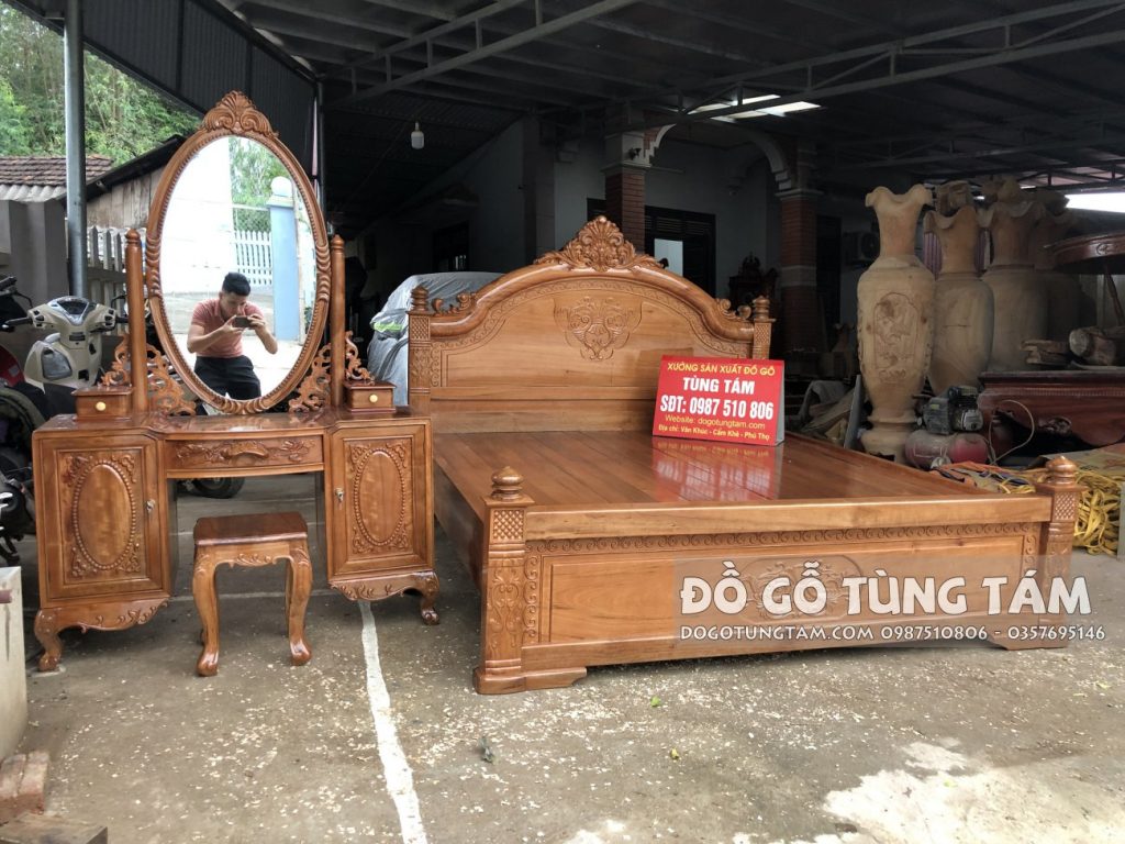 Giường vòm hoàng đế 1m8 2m