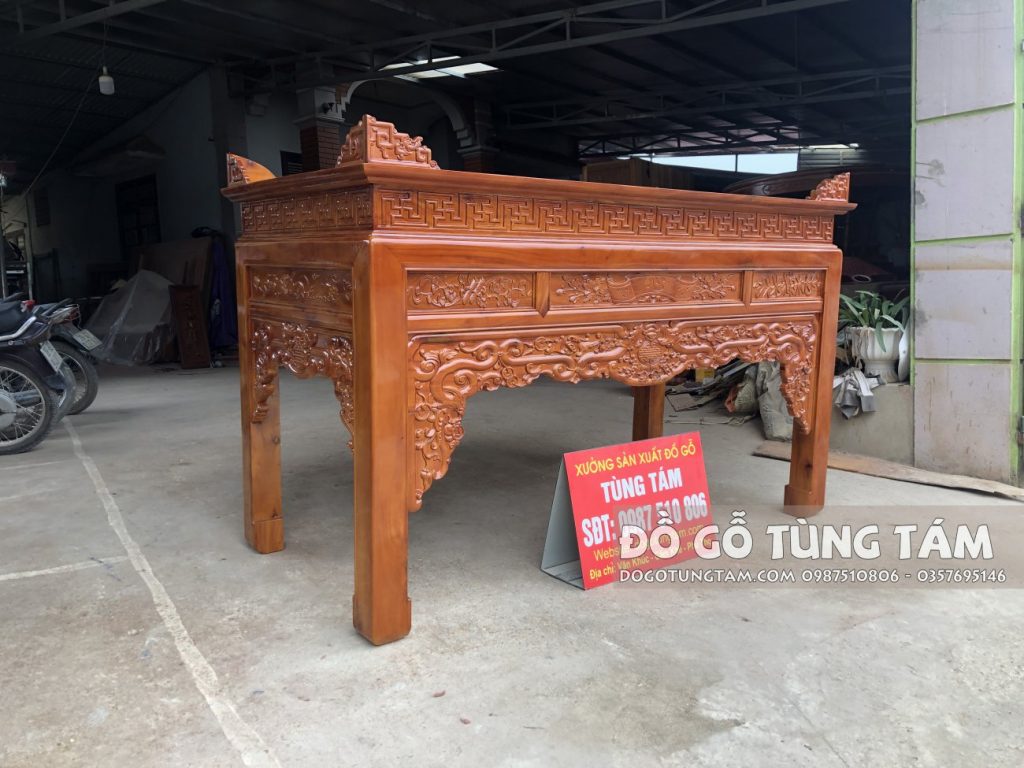 Bàn thờ gỗ mít ta