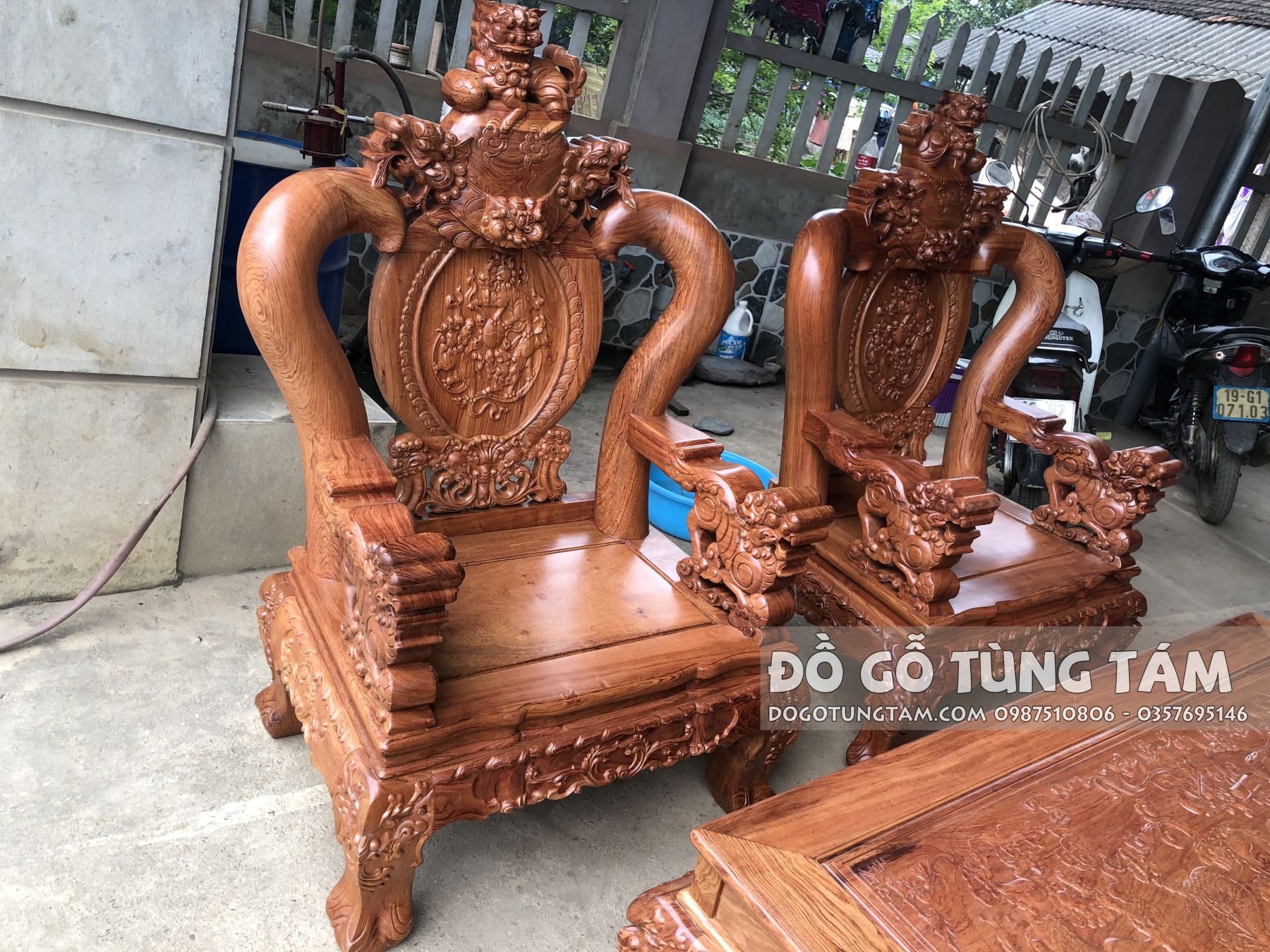 Nghe dinh tay go huong da